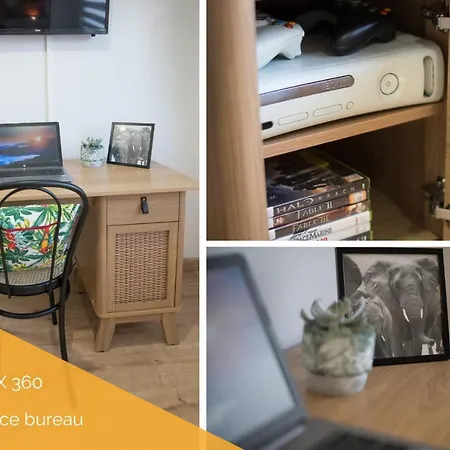 Appartement Kasa - Calme, Cosy, Wifi & Netflix Saint-Martin-la-Plaine