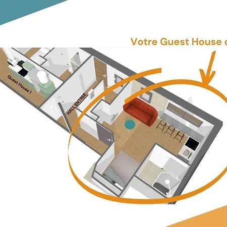 Kasa - Calme, Cosy, Wifi & Netflix Appartement Saint-Martin-la-Plaine